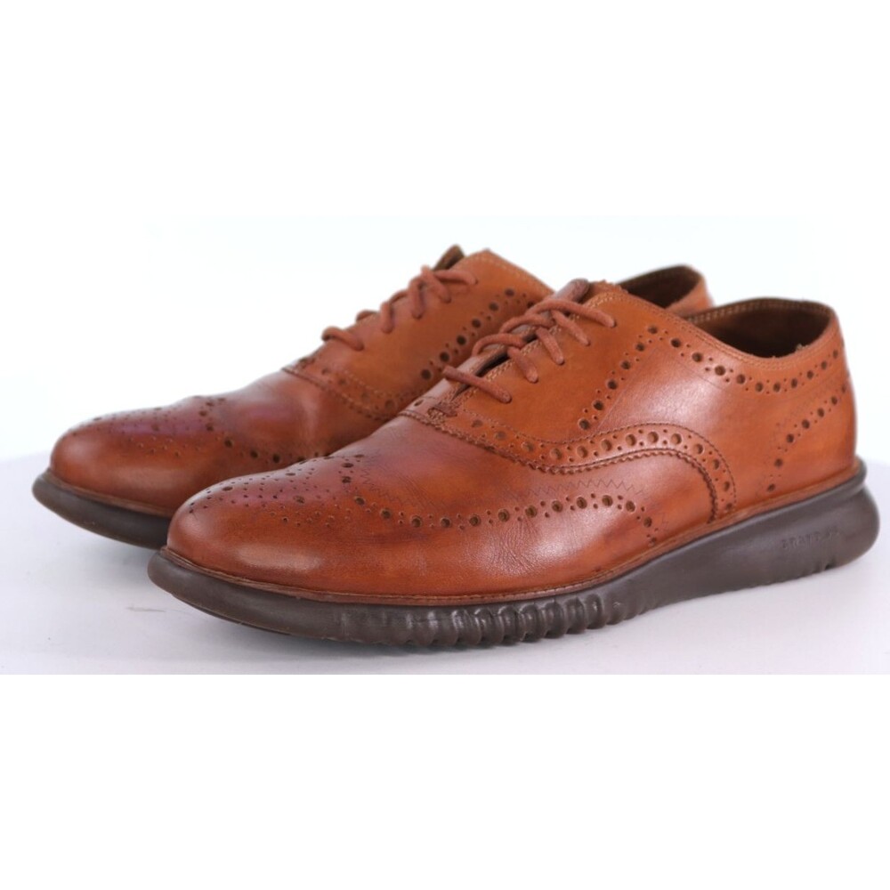 Cole Haan Zero Grand $160 Men's Wingtip Oxfords Dress Shoes Size 9.5 M C31535